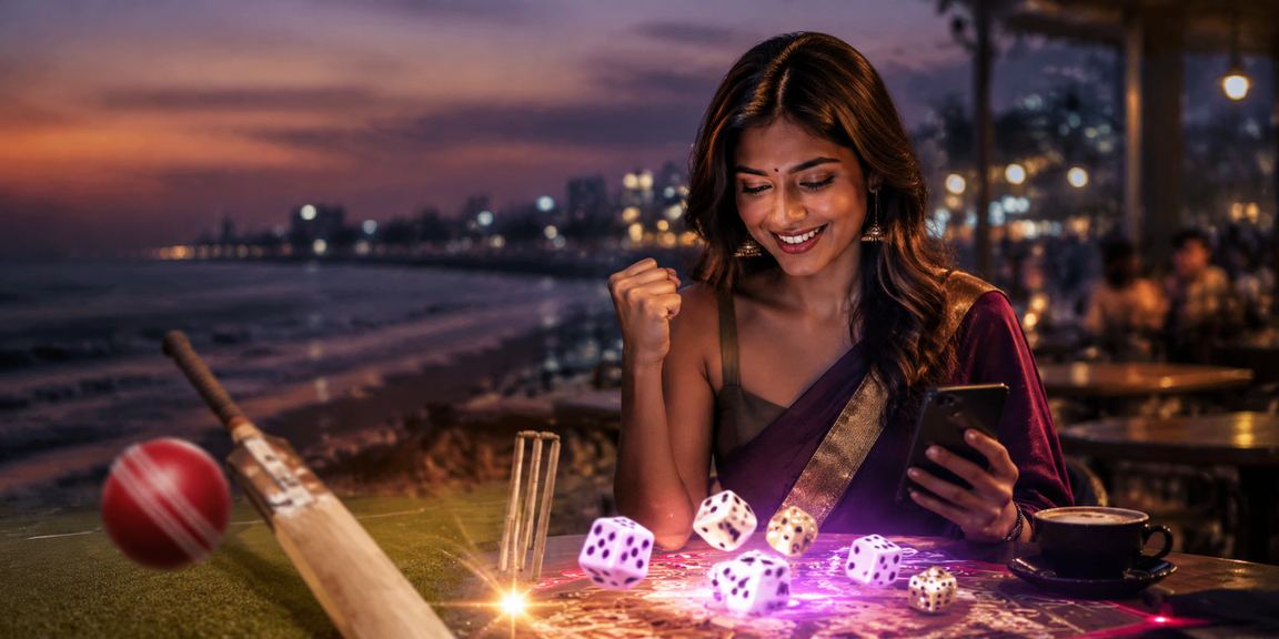 Chennai Marina Beach lively cricket betting scene representing gaming and entertainment